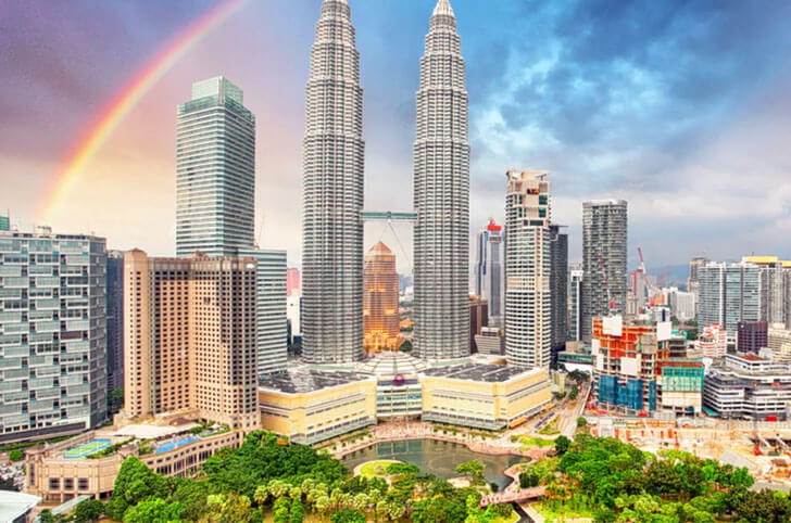The capital of Petronas Twin Towers